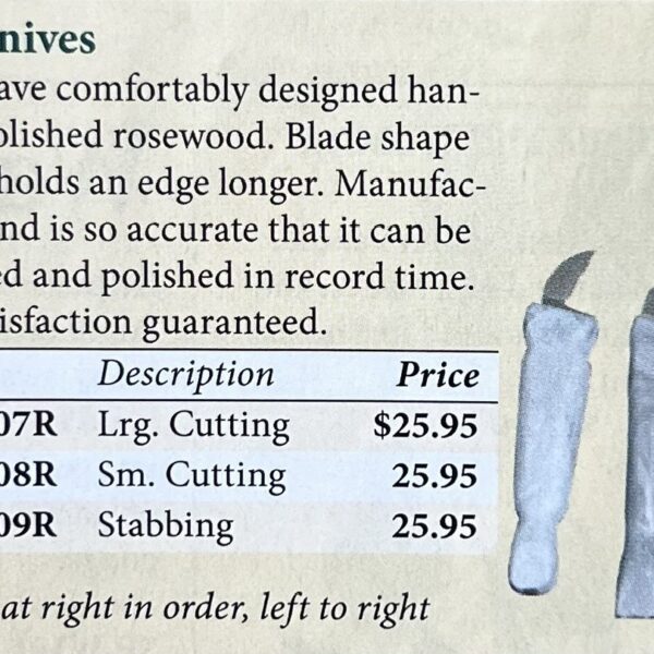 CHIP KNIVES