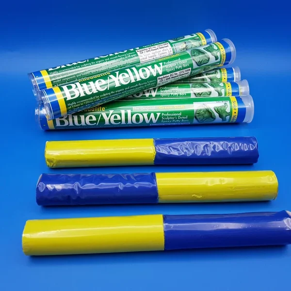 KNEADATITE BLUE/YELLOW "THE GREEN STUFF"